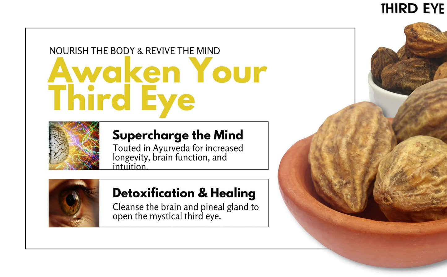 Third Eye Awakening - Yogic Super Brain Food