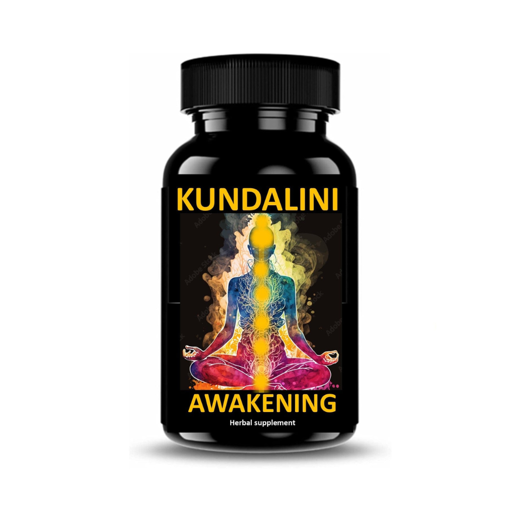 Kailash Herbals Kundalini Awakening Herbal Supplement – 100 capsules for meditation, energy, and spiritual balance.