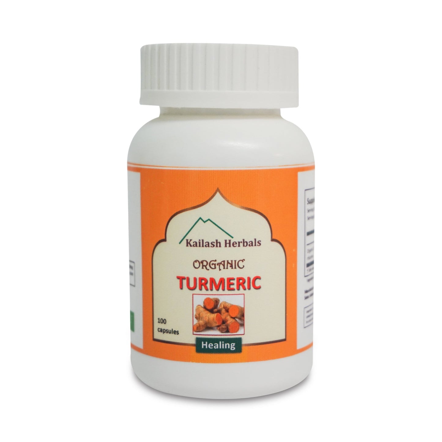 Turmeric Pure Organic  | 100 Capsules