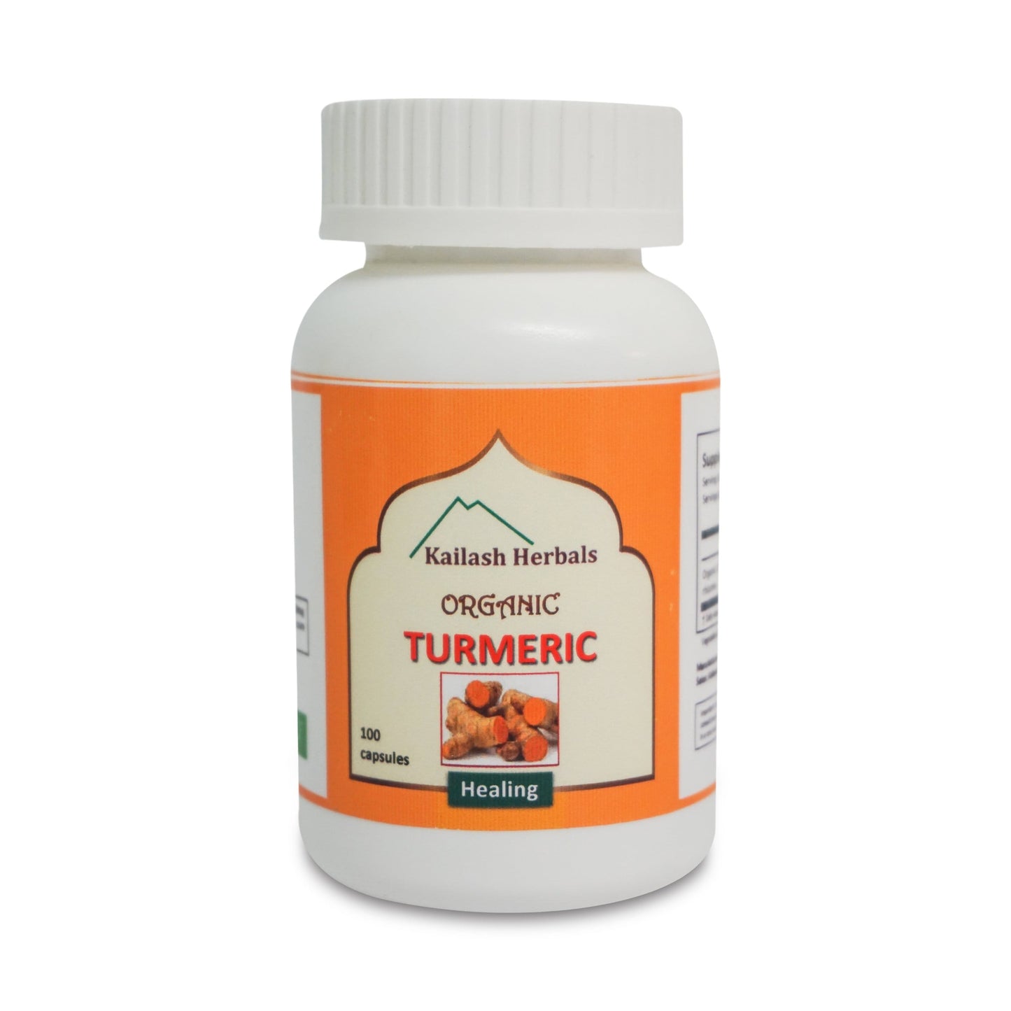 Turmeric Pure Organic  | 100 Capsules (FREE SHIPPING)