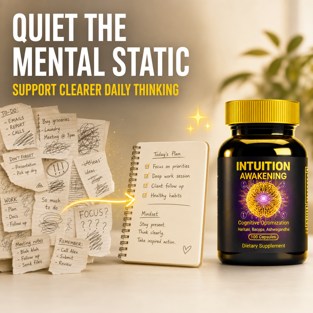 
                  
                    Intuition Awakening — Natural Cognitive & Inner Clarity Support
                  
                
