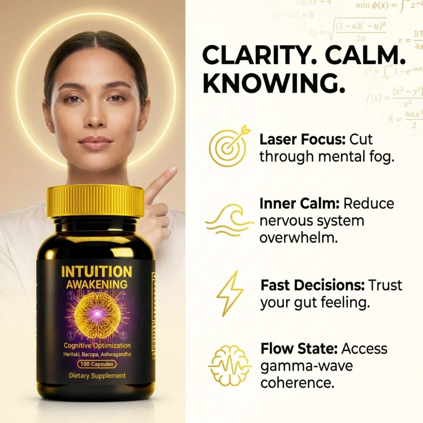 
                  
                    Intuition Awakening — Natural Cognitive & Inner Clarity Support
                  
                